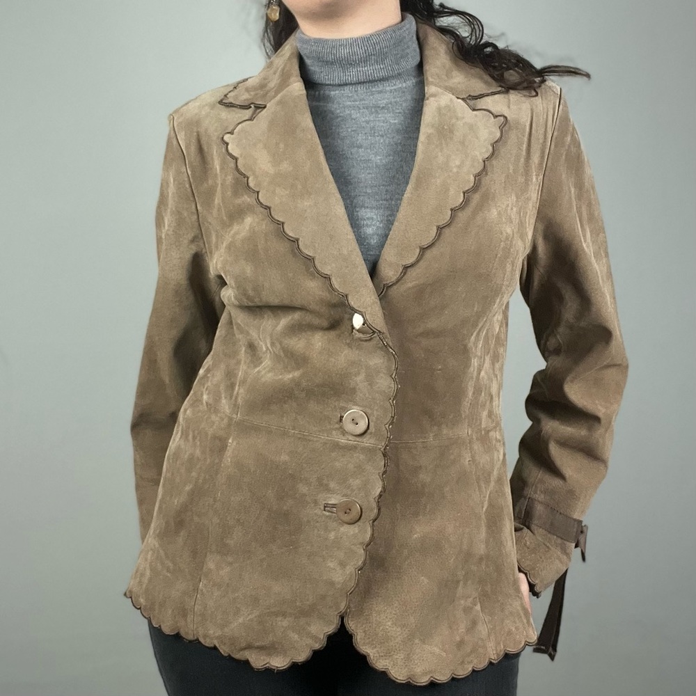 Terry Lewis Brown Leather Jacket